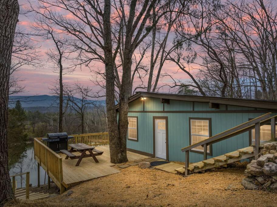 Lazy Lake 3Br Cabin W/ Mtn Views + Hot Tub +Wi-Fi Luray Esterno foto