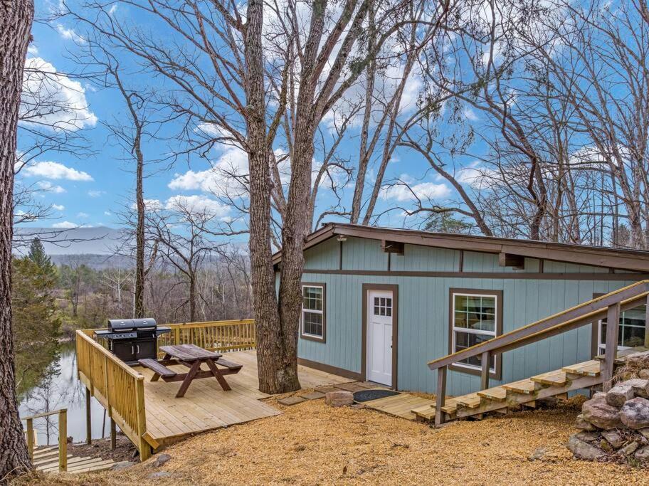 Lazy Lake 3Br Cabin W/ Mtn Views + Hot Tub +Wi-Fi Luray Esterno foto