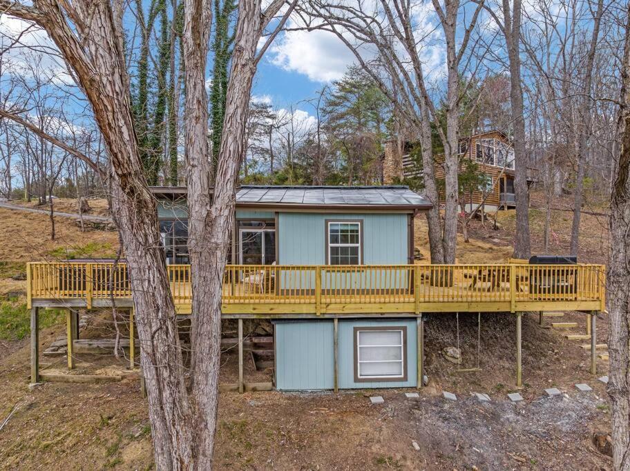 Lazy Lake 3Br Cabin W/ Mtn Views + Hot Tub +Wi-Fi Luray Esterno foto