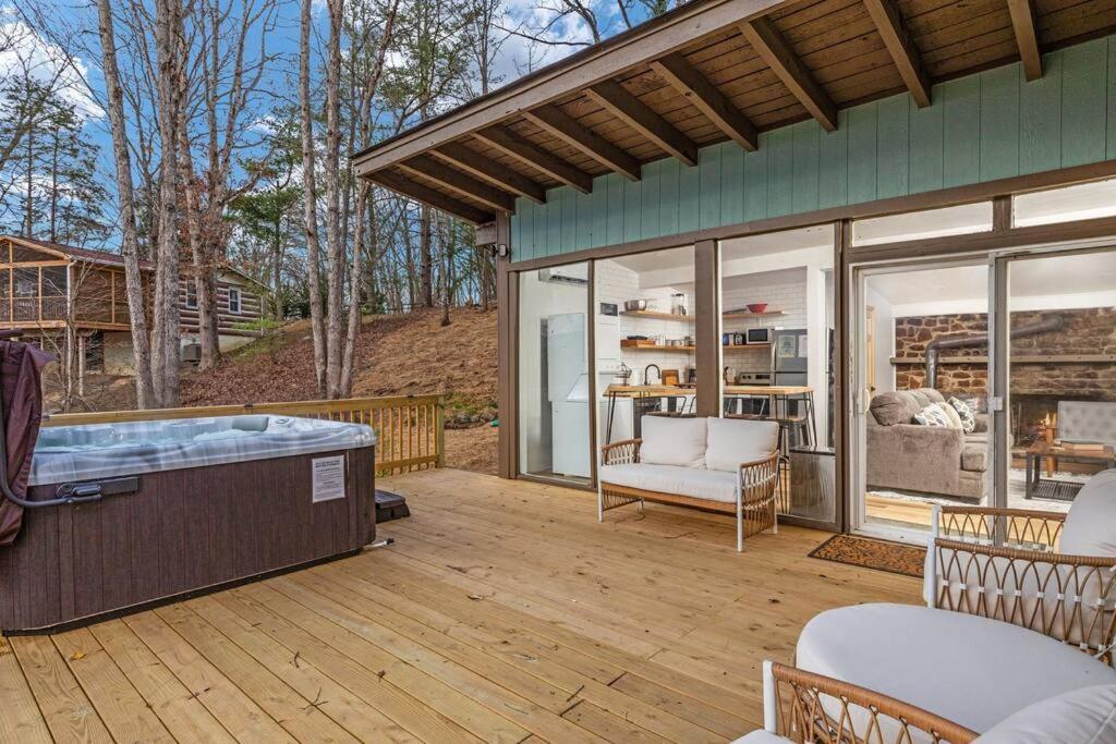 Lazy Lake 3Br Cabin W/ Mtn Views + Hot Tub +Wi-Fi Luray Esterno foto