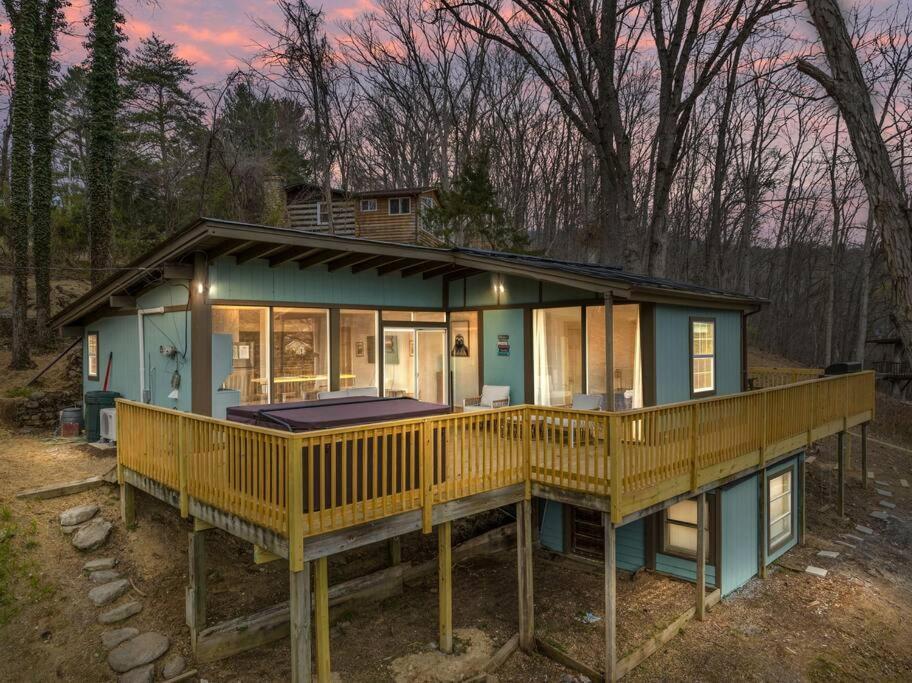 Lazy Lake 3Br Cabin W/ Mtn Views + Hot Tub +Wi-Fi Luray Esterno foto