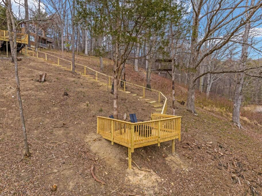 Lazy Lake 3Br Cabin W/ Mtn Views + Hot Tub +Wi-Fi Luray Esterno foto